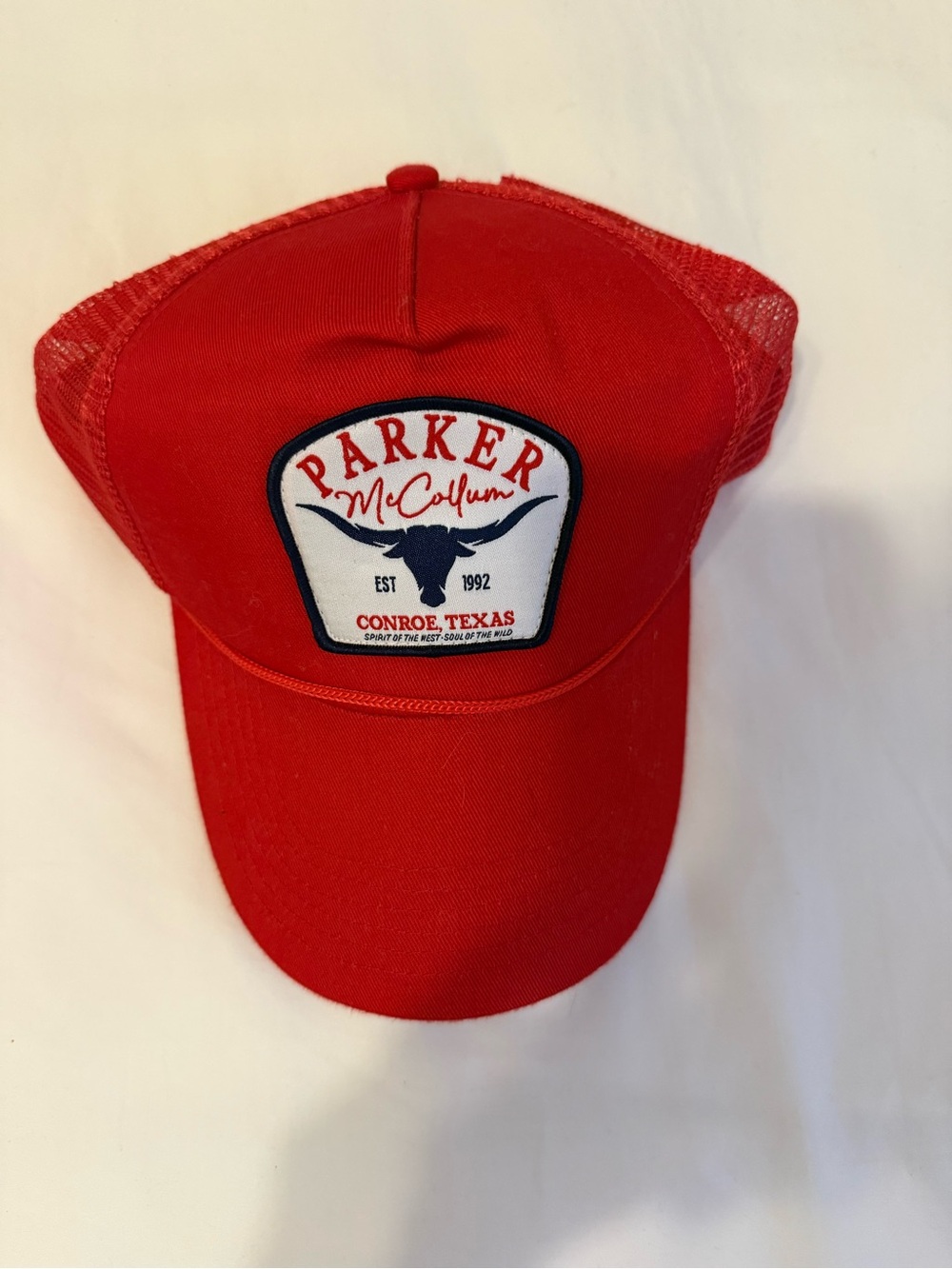 Red Trucker Hat - Parker McCollum